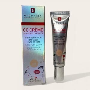 Erborian CC Creme High Definition Radiance Face Cream Clair 0.5 Ounce